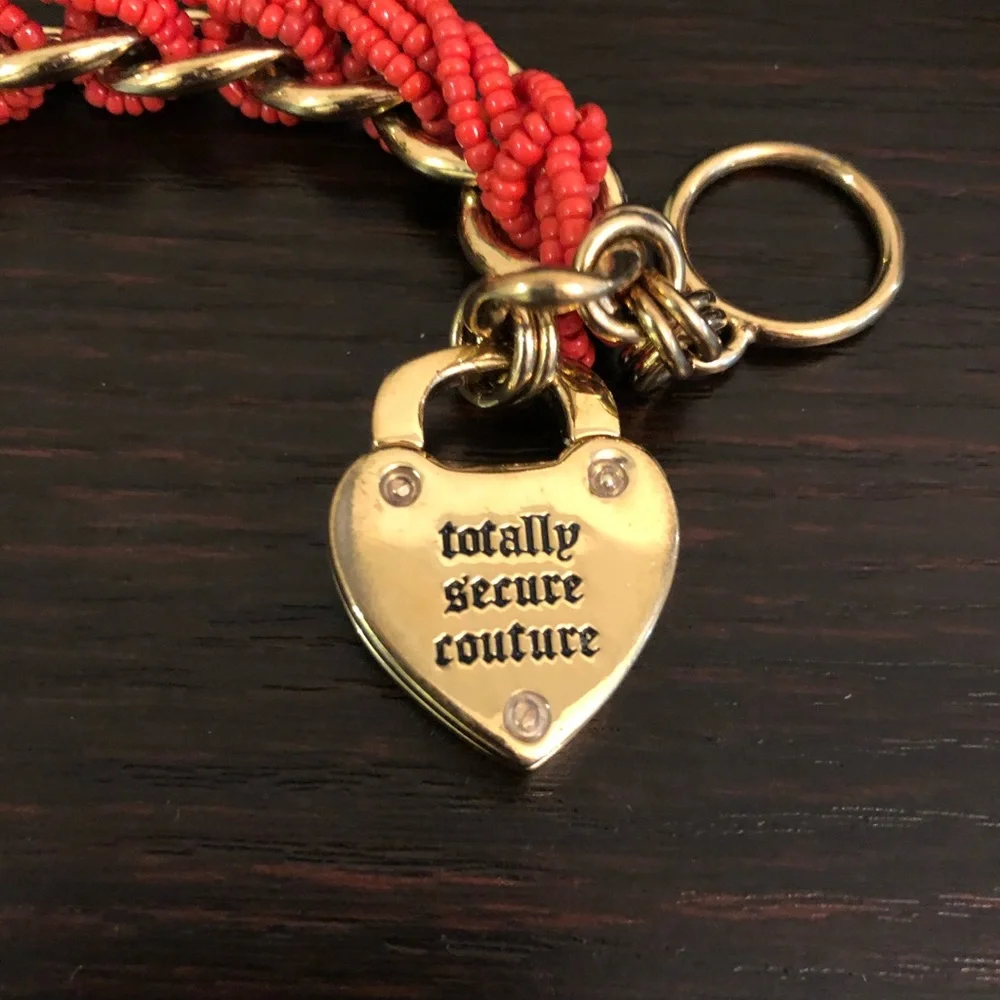 Juicy Couture Heart Lock Bracelet